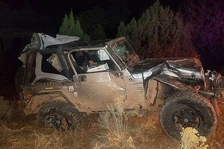 Kingman Arizona Rollover Accident