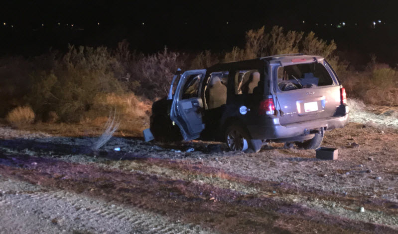 Halloween Rollover Accident Phoenix AZ