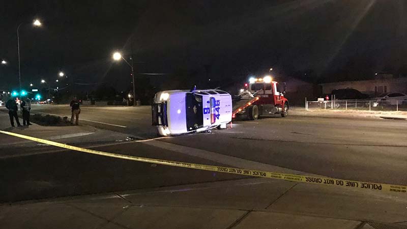 Phoenix Police Officer Injured in Car Accident