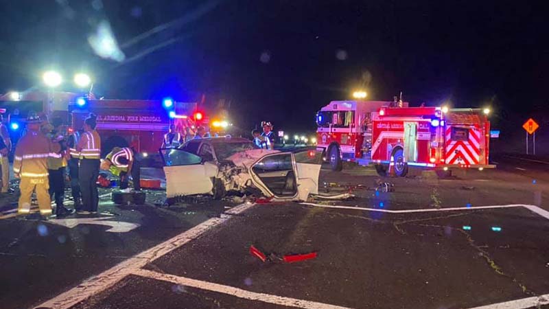 Sanchez Family Car Accident Dewey Arizona